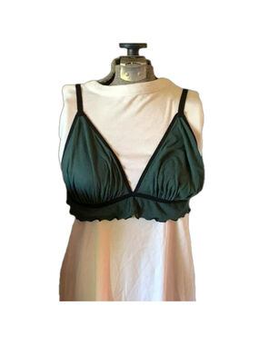 Knotty Knickers bra xl green black